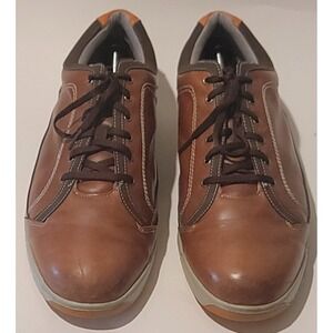 Footjoy Contour Men's Brown Leather Casual Spikeless Golf Shoes Sz 12W
